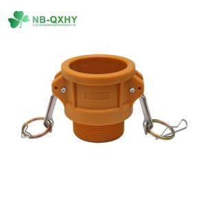 Buy cheap Brushed Surface Quick Connect Hose Pipe Nylon Cam and Groove Fitting for 1/2"-8" Pipes from wholesalers