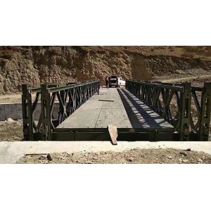 Buy cheap Steel Bailey Bridge，Compact 100 , DS Structure , Painted , Single lane ，HS20 load, from wholesalers