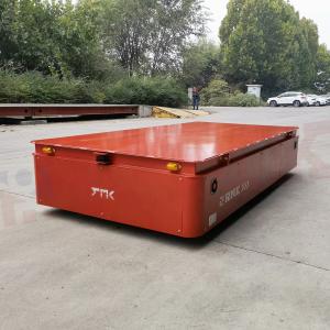 Electric Trackless Flat Car For Transporting Metal Structures