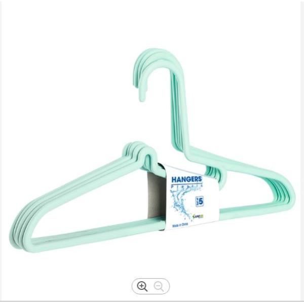Buy cheap Seamless Thick Plastic Hangers Green Plastic Hangers Without Notches from wholesalers