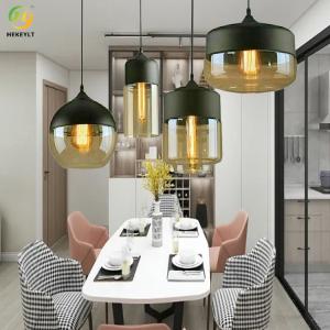 Buy cheap Indoor Hotel Modern Pendant Light E26 With Glass Shade from wholesalers