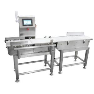 Buy cheap Belt Conveyor Checkweigher checkweigher scale 	weight sorting machine from wholesalers