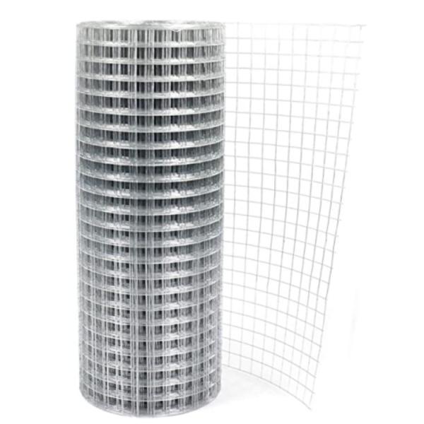 Buy cheap 1x1 2x2 4x4 Square Hole Electro Galvanized Welded Wire Mesh Rolls in with Free Sample from wholesalers