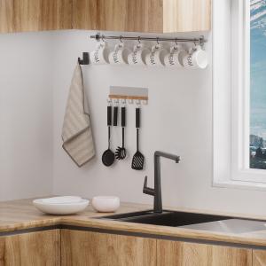 Buy cheap Space Saving Kitchen Utensil Hooks No Drilling Wall Mounted Holders for product