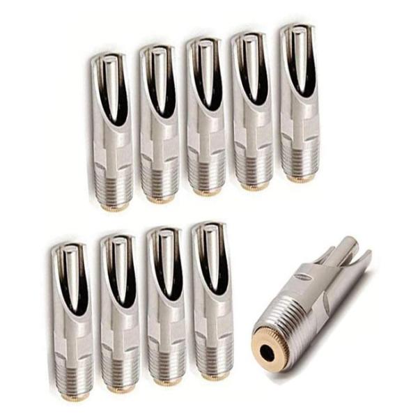 Quality Stainless Steel NPT 1/2" Pig Water Drinkers For Sows Piglets Drinking for sale