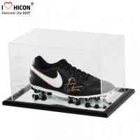 Buy cheap Dustproof Custom Clear Acrylic Football Sneaker Shoes Display Case product
