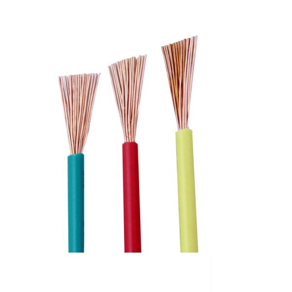 Quality Flexible Copper Electrical Cable Low Voltage BVR 1.5m 10mm PVC Insulation for sale