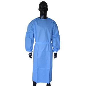 Buy cheap Medical Grade Non Woven Disposable Isolation Gown With Knit Cuff from wholesalers