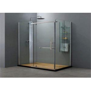 Buy cheap Customized Clear Toughened Glass , Bathroom Shower Glass Shower Enclosure from wholesalers