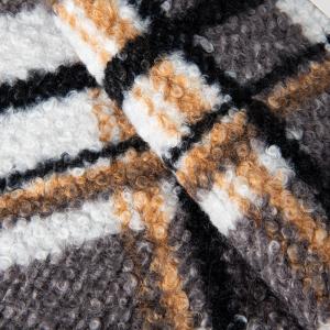 Knitted Backing Technics Polyester Teddy Fleece Fabric for Cold Weather Clothing