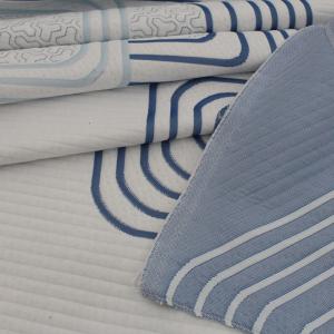 Buy cheap Geometric Printing Jacquard Latex Mattress Fabric Air Layer from wholesalers