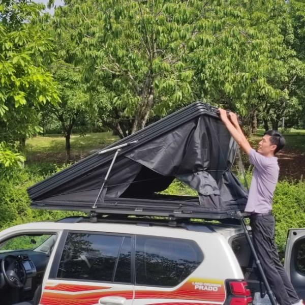 Buy cheap Big Window XL Z Rooftop Tent Aluminum Double Rain Cover from wholesalers