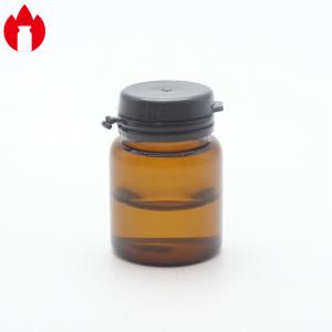 Buy cheap Borosilicate 10ml Brown Glass Vial With Plastic Cap from wholesalers
