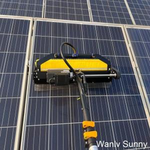 Buy cheap Max 5.5 M Lightweight Pole and Rolling Brush Head Electric Solar Panel Cleaning System from wholesalers