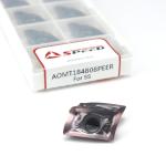 Buy cheap Aomt123608/180408 Aomt 123608/Aomt/Aomt123608 Peer-M Tungsten Carbide Cutting Tools CNC Milling Inserts from wholesalers