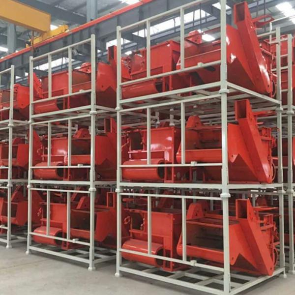 Buy cheap Hot Dipped Galvanized 3 Layers Stackable Wire Mesh Stillage from wholesalers