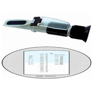Buy cheap Sugar Related Liquids Handheld Brix Refractometer , Atc Brix Refractometer Light Weight from wholesalers