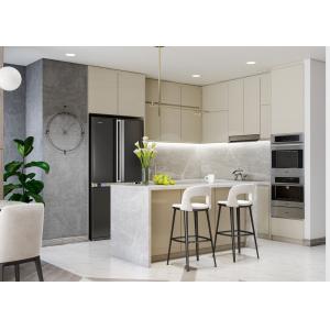 Buy cheap Customized Modern Kitchen Cabinet with Veneer Door Finish and HardWare Options from wholesalers