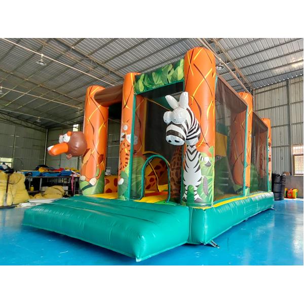 Customized Popular Inflatable Castle Animals Figures Inflatable Bouncer House