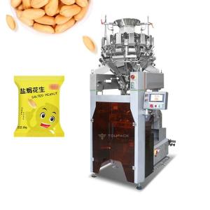 Buy cheap SS304 Fried Peanut Snacks Back Seal Bagging Machine With Multihead Weigher from wholesalers