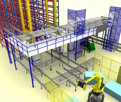 Buy cheap Pallet Type Automated Storage Retrieval System from wholesalers