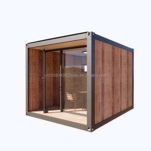 Buy cheap 10ft Wooden Plastic Garden House Container Mobile Wooden Activity Room Mini Office Customized Color Wooden Office from wholesalers