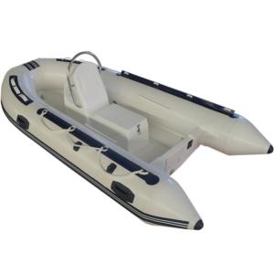 Buy cheap 2022 new Fiberglass hull inflatable tube PVC simple boat 270  rib boat cheap from wholesalers