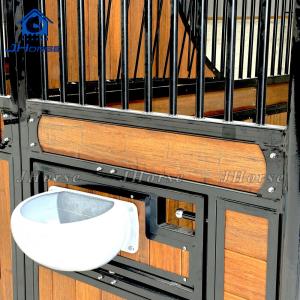 Buy cheap Custom Horse Stable Stall Panels With Bamboo Infill Easy Assembly Portable Corral Fencing System from wholesalers
