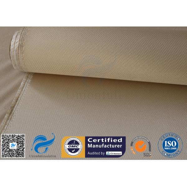 High Temperature Silica Fabric 34oz 1.2mm Brown Welding Spark Heat Protection