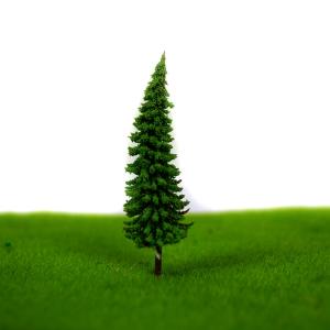 Buy cheap 3cm-6cm Miniature Scale Model Trees Green Avenue Planting Wire Pine Tree landscap from wholesalers