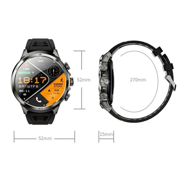 H19 4G Smart Watch 1.75inch AMOLED 3GB RAM 32GB ROM