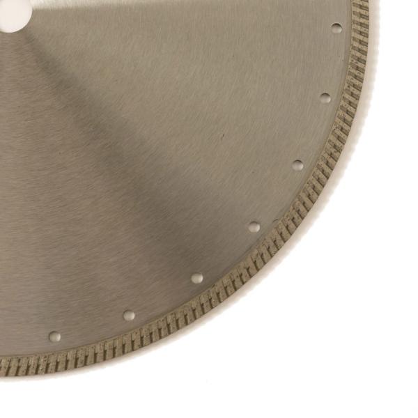 16inch '400×2.6/3.5×10×25.4mm Turbo Diamond Blade Cold Press For Ceramic Marble And Concrete