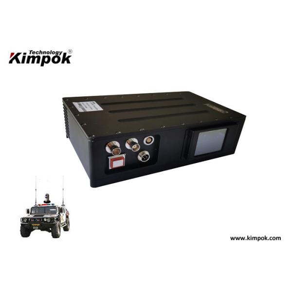 Quality Vehicle Mounted COFDM Video Transmitter with 20W Output Power Long Range Digital Transmitter for sale