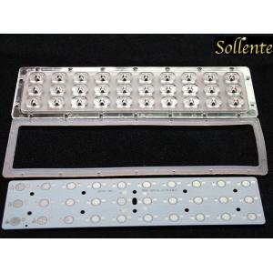 Buy cheap Asymmetrical Lens LED Street Light Components , Type 3 MCPCB LED Lighting Modules from wholesalers