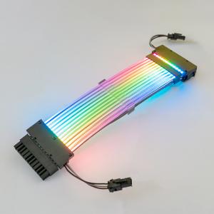 Buy cheap RGB Computer Cable Sleeves Wire Electrical Manufacturing Equipment Magnetico CE FCC Flat Nylon Cable Ties from wholesalers