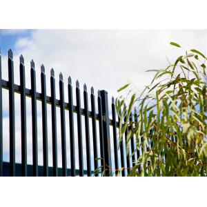 Buy cheap Diplomat Security Fencing Panels 2.1mx2.4m black powder coated from wholesalers