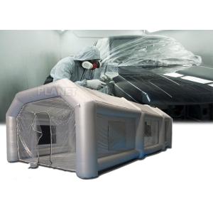 Buy cheap Portable Silver Custom Size Inflatable Car Workstation Spray Paint Booth Tan Spray Painting Booths For Cars from wholesalers