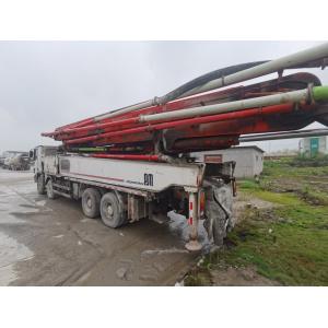 Buy cheap 2.6mm Vibrating Amplitude Cylinder Type Putzmeister Concrete Pump 56m on Promotion from wholesalers