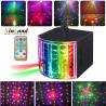 LED Sound Activated DJ Laser Projector With Remote Control Colorful for sale