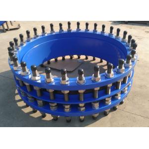 Buy cheap PN 10 Ductile Iron Joints PN10 Mechanical Conection With Black End Cap from wholesalers