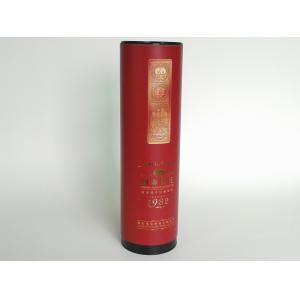 Embossed / Hot-Stamping Cylindrical Wine Packaging Boxes , Custom Printed Wine