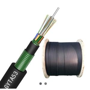 Buy cheap Direct Buried Fiber Optic Cable for Direct Burial Applications -20- 70℃ Structure SZ Stranded Loose Tube from wholesalers