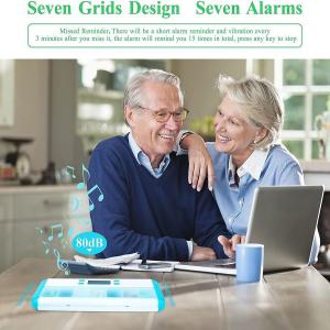 Buy cheap Genuine Dispenser Electronic Smart Box reminder Lock Medicine Case with LED Electronic Timing Dispenser from wholesalers