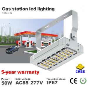 Buy cheap 50W LED Tunnel light AC85-277V CREE SMD Chip Gas Station LED Lighting IP67 Waterproof from wholesalers