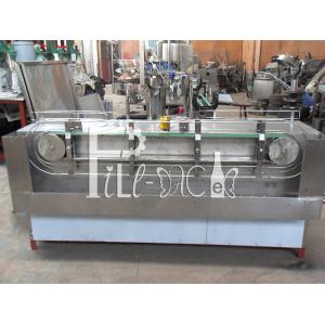 2000BPH Magnet Washer Tin Can Filling And Sealing Machine SUS304