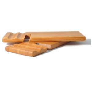 Custom Sustainable Bamboo Folding Laptop Stand Tablet Stand holder