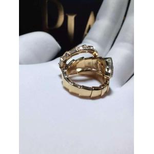 Buy cheap  Serpenti one-coil ring in 18 kt rose gold, set with pavé diamonds on the head. brand jewelry from wholesalers