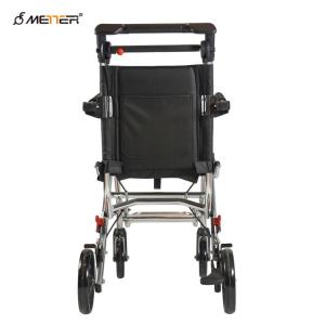 Buy cheap Manual Foldable Portable Lightweight Transport Wheelchair 100KG Load from wholesalers