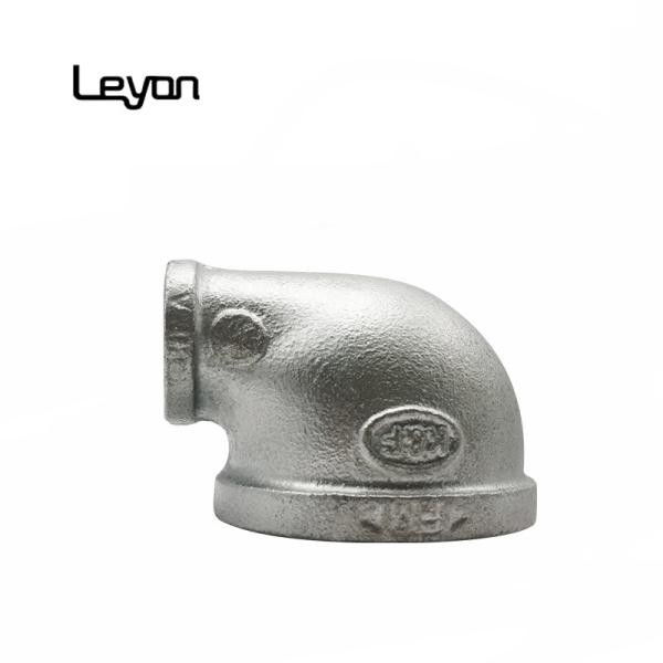 Buy cheap 1/2" Galvanized Cast Malleable Iron Elbow Threaded 90 Degree Reducing Elbow from wholesalers