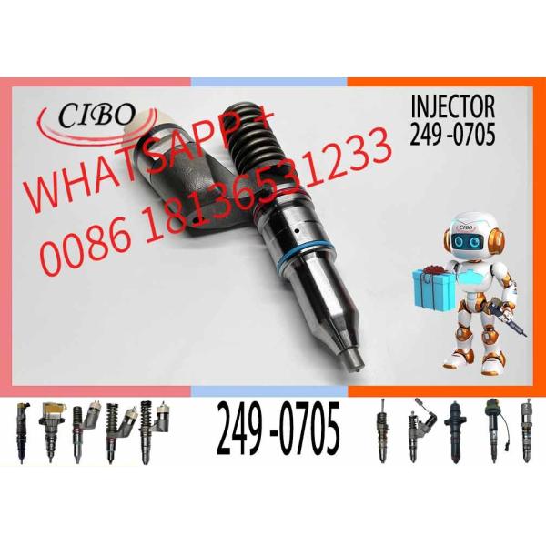 Quality C11 C13 Diesel Engine Parts Fuel Injector 2490705 249-0705 For   Excavator for sale